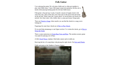 Desktop Screenshot of folkguitar.us